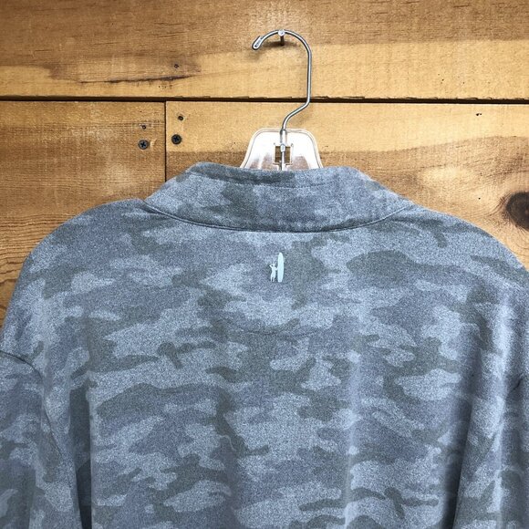 Johnnie-O 1/4 Zip Pullover Golf Performance Sweatshirt Mens Size XL Camouflage - Picture 8 of 11